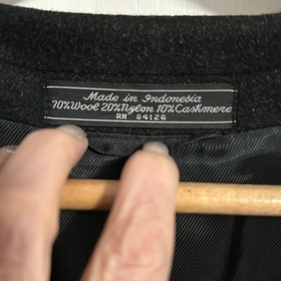 Palo Savino designed cashmere blend men’s coat Size 46R, great condition - Picture 3 of 10